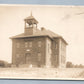 MONTANDON PA SCHOOL BUILDING ANTIQUE REAL PHOTO POSTCARD RPPC