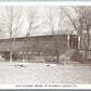 FRANKLIN COUNTY PA OLD COVERED BRIDGE VINTAGE POSTCARD