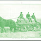 EXAGGERATED ANTIQUE POSTCARD THE  WAY WE DO IT HERE copyright 1908 CORN farming