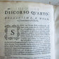 1607 DISCORSI DEL P.GREGORIO MASTRILLI DELLA COMPAGNIA DI GIESU antique VELLUM