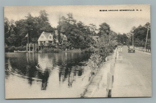 SOMERVILLE NJ VINTAGE POSTCARD