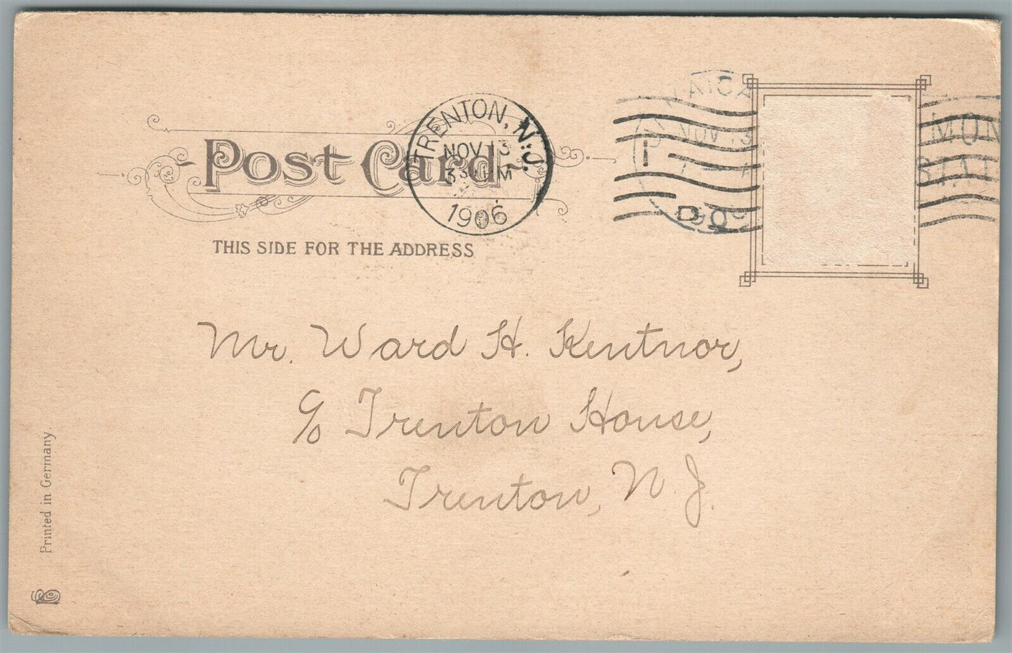 LONG ISLAND NY RICHMOND HILL LEFFERTS AVENUE ANTIQUE POSTCARD