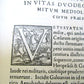 1572 Paolo Giovio ANTIQUE Pauli Iovii novocomensis episcopi vitae VELLUM FOLIO