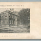 PAULSBORO NJ PUBLIC SCHOOL ANTIQUE POSTCARD
