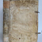 1542-1549 CHURCH HISTORY antique VELLUM BOUND 16th century DATED BINDING