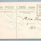 VALENTINE MESSAGE 1911 EMBOSSED ANTIQUE POSTCARD by JOHN WINSCH