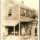 TOLL GATE IN HOLLOW NOW THE FIRE HOUSE ANTIQUE REAL PHOTO POSTCARD RPPC