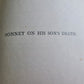 1904 AVRIL BEING ESSAYS on POETRY of the FRENCH RENAISSANCE by H. BULLOC antique