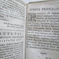 1657 PLANTIN PRESS POETRY by Jacobus Wallius ANTIQUE VELLUM BOUND 17th CENTURY