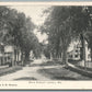 LOVELL ME MAIN STREET ANTIQUE POSTCARD