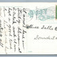 OCEAN GROVE NJ NORTH END BATHING SCENE ANTIQUE POSTCARD