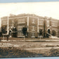 BLACKWELL OK HIGH SCHOOL ANTIQUE REAL PHOTO POSTCARD RPPC