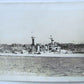 ANTIQUE RPPC REAL PHOTO POSTCARD USS TENNESSEE SHIP