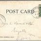 PERTH AMBOY NJ RARITAN YACHT CLUB ANTIQUE POSTCARD