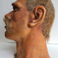 ANTIQUE WAX MANNEQUIN HEAD rare LIFE SIZE tortured soul