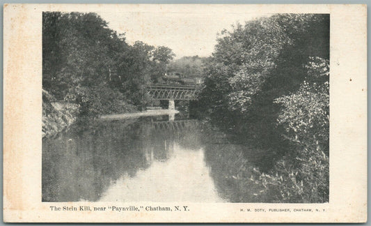 CHATHAM NY STEIN KILL near PAYNVILLE ANTIQUE POSTCARD