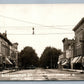 NAPOLEON OH WASHINGTON STREET ANTIQUE REAL PHOTO POSTCARD RPPC