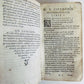 1584 CICERO SENTENTIARUM ILLUSTRIUM APOPHTHEGMATUM antique VELLUM BINDING 16th C