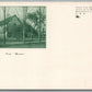 EAST AURORA NY ERIE COUNTY FROM ROYCROFT SHOP ANTIQUE POSTCARD PRIVATE MAILING