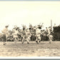 AMERICAN INDIAN DEER DANCE VINTAGE REAL PHOTO POSTCARD RPPC