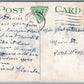 GOHOES NY REMSEN STREET 1917 ANTIQUE POSTCARD