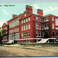 CHELSEA MA HIGH SCHOOL ANTIQUE POSTCARD