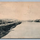 SOUTH BETHLEHEM PA LEHIGH RIVER ANTIQUE POSTCARD