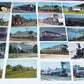 LOT OF 21 VINTAGE POSTCARDS train railway railroad