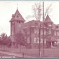PERKASIE BUCKS COUNTY PA SCHOOL HOUSE UNDIVIDED ANTIQUE POSTCARD