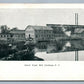 CARTHAGE NY ISLAND PAPER MILL UNDIVIDED ANTIQUE POSTCARD