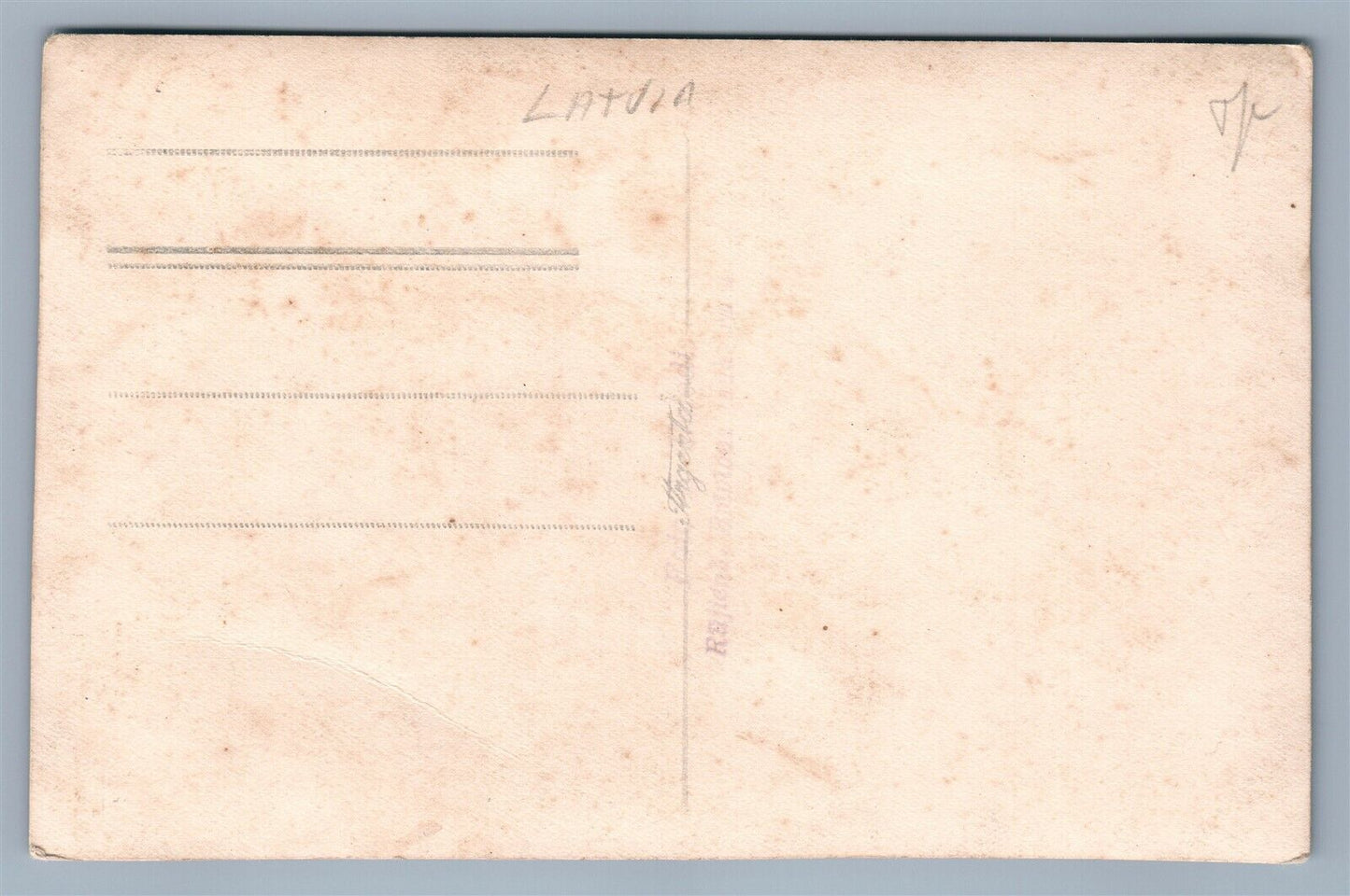 LATVIAN HOSPITAL SCENE VINTAGE REAL PHOTO POSTCARD RPPC