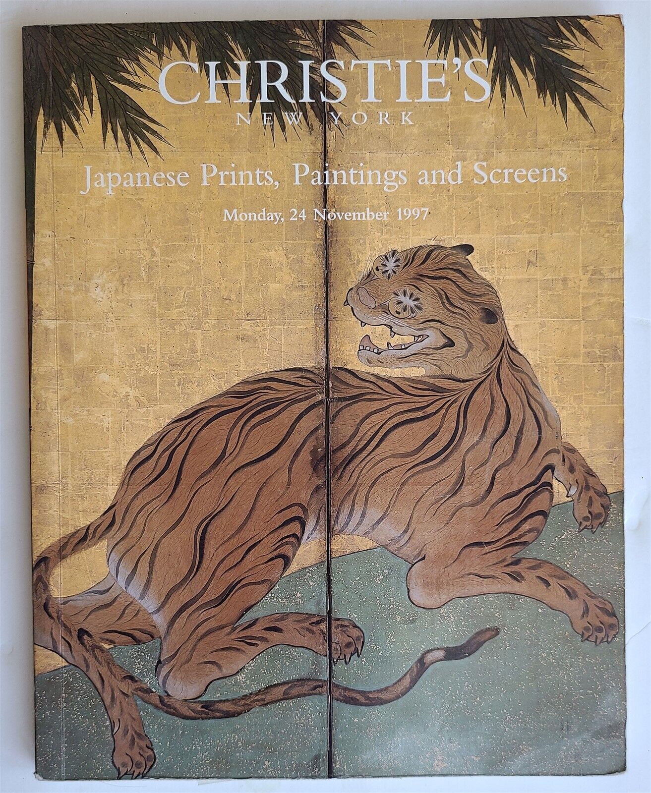 JAPANESE PRINTS PAINTINGS & SCREENS 1997 CHRISTIE'S AUCTION CATALOG