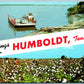 HUMBOLDT TN GREETINGS VINTAGE POSTCARD