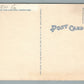 LITTLE EGG HARBOR BAY NJ SAILING SCENE VINTAGE POSTCARD