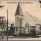 BLACKSHEAR GA FIRST METHODIST CHURCH ANTIQUE POSTCARD