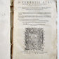 1567 COMOEDIAE SEX by TERENCE ILLUSTRATED VELLUM BINDING ANTIQUE 16th CENTURY