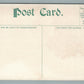 SEA GIRT NJ STATE CAMP GOVERNOR & STAFF REVIEWING TROOPS ANTIQUE POSTCARD