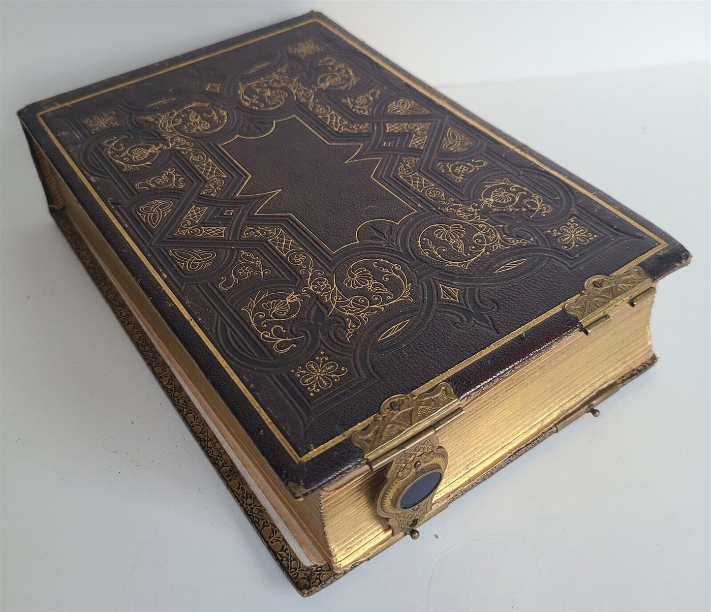 19th century VICTORIAN PHOTO ALBUM antique