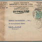 BRAZIL to NY USA 1943 CENSORED VINTAGE COVER w/ STAMP