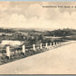 BLOSSBURG PA SUSQUEHANNA TRAIL 1925 ANTIQUE POSTCARD