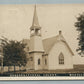 MOVILLE IA CONGREGATIONAL CHURCH ANTIQUE REAL PHOTO POSTCARD RPPC