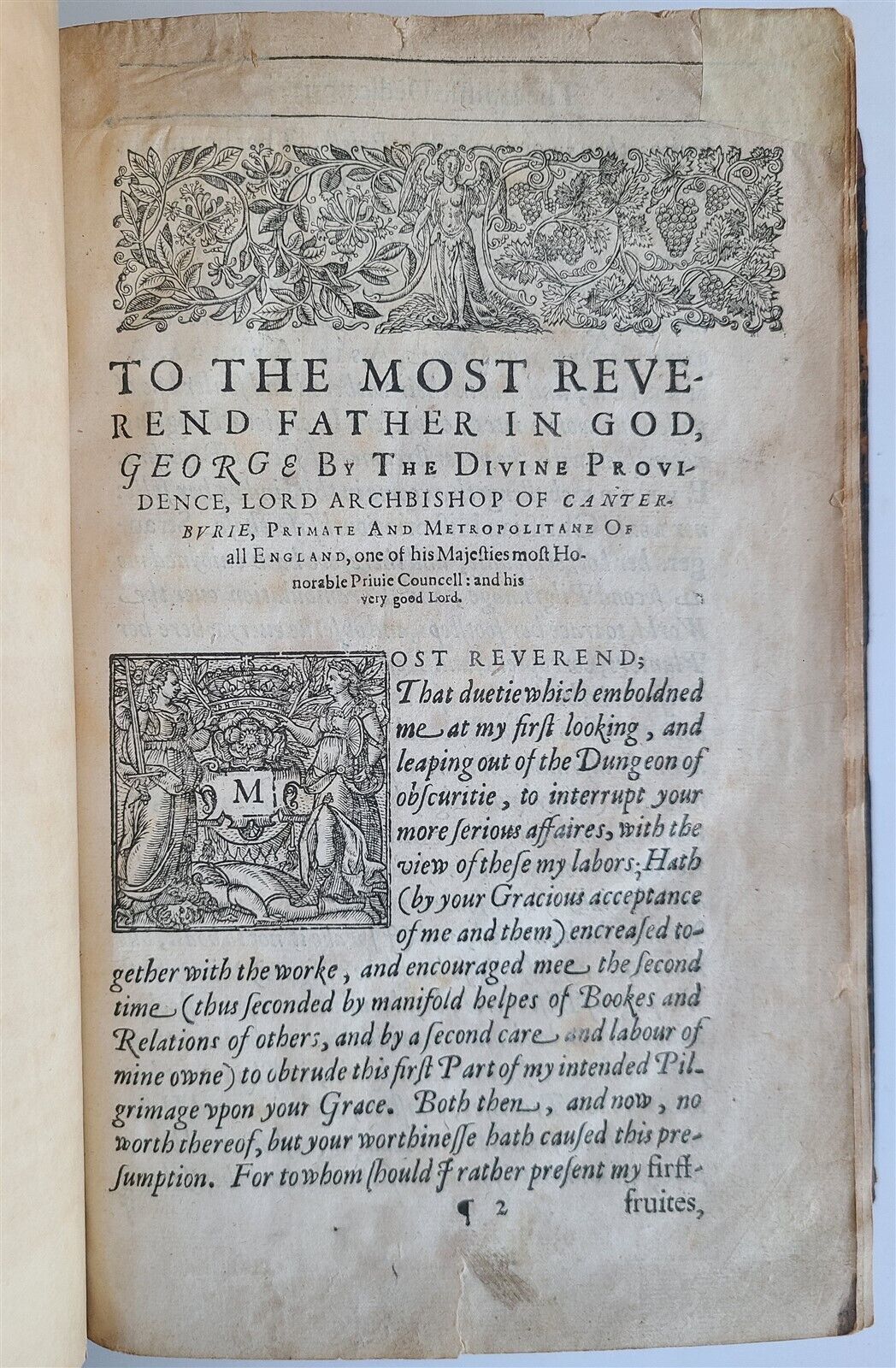 1614 PURCHAS HIS PILGRIMAGE. OR RELATIONS OF THE WORLD antique in ENGLISH rare