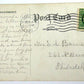 ANTIQUE 1912 POSTCARD WEST FRONT STREET PLAINFIELD N.J.