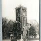 CLARION IA WRIGHT CO. COURT HOUSE VINTAGE REAL PHOTO POSTCARD RPPC