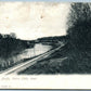 CEDAR FALLS IA MULARKEY'S BLUFFS ANTIQUE POSTCARD