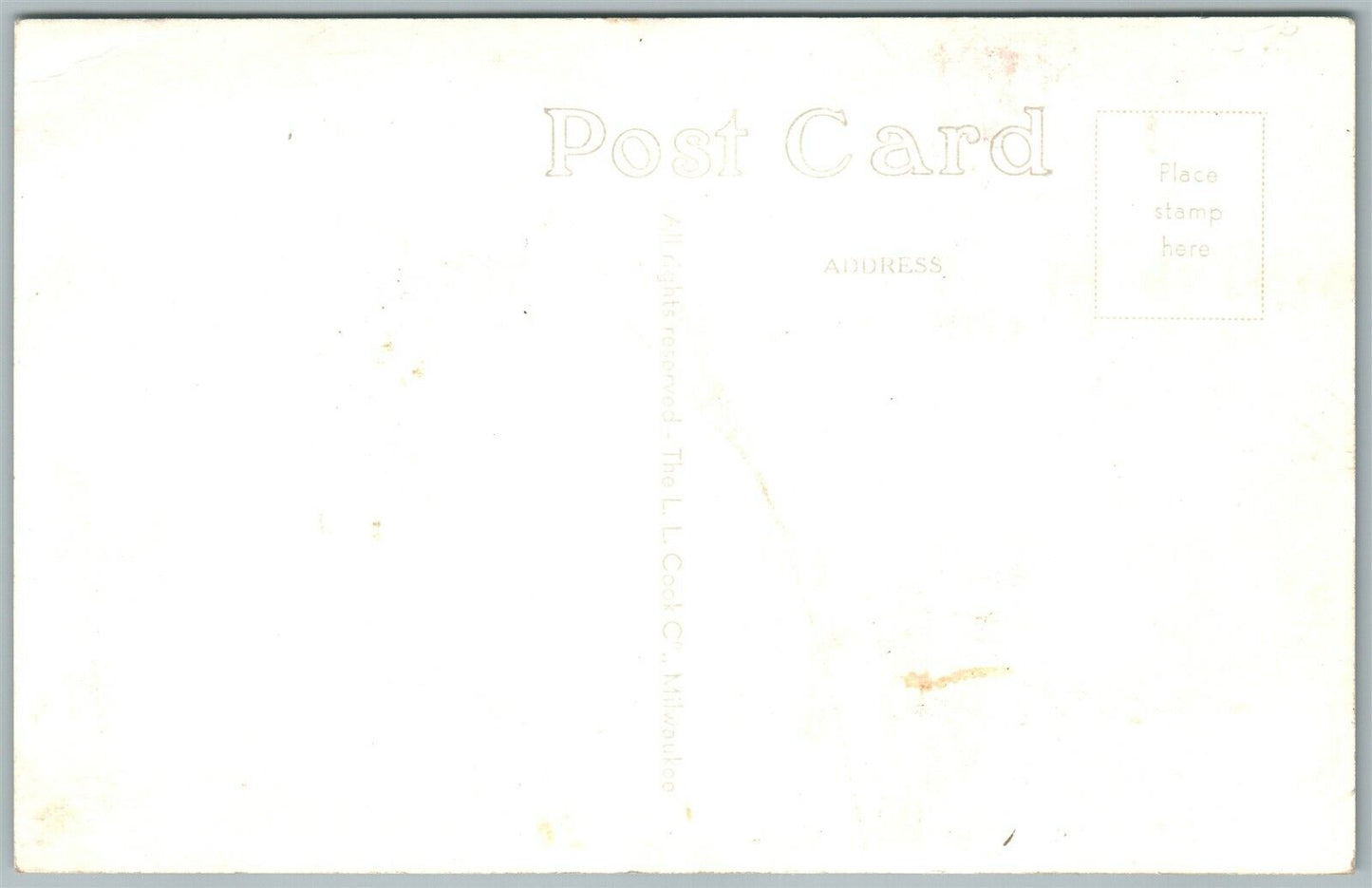 WASHINGTON IA EVENING JOURNAL PHOTOMONTAGE VINTAGE REAL PHOTO POSTCARD RPPC