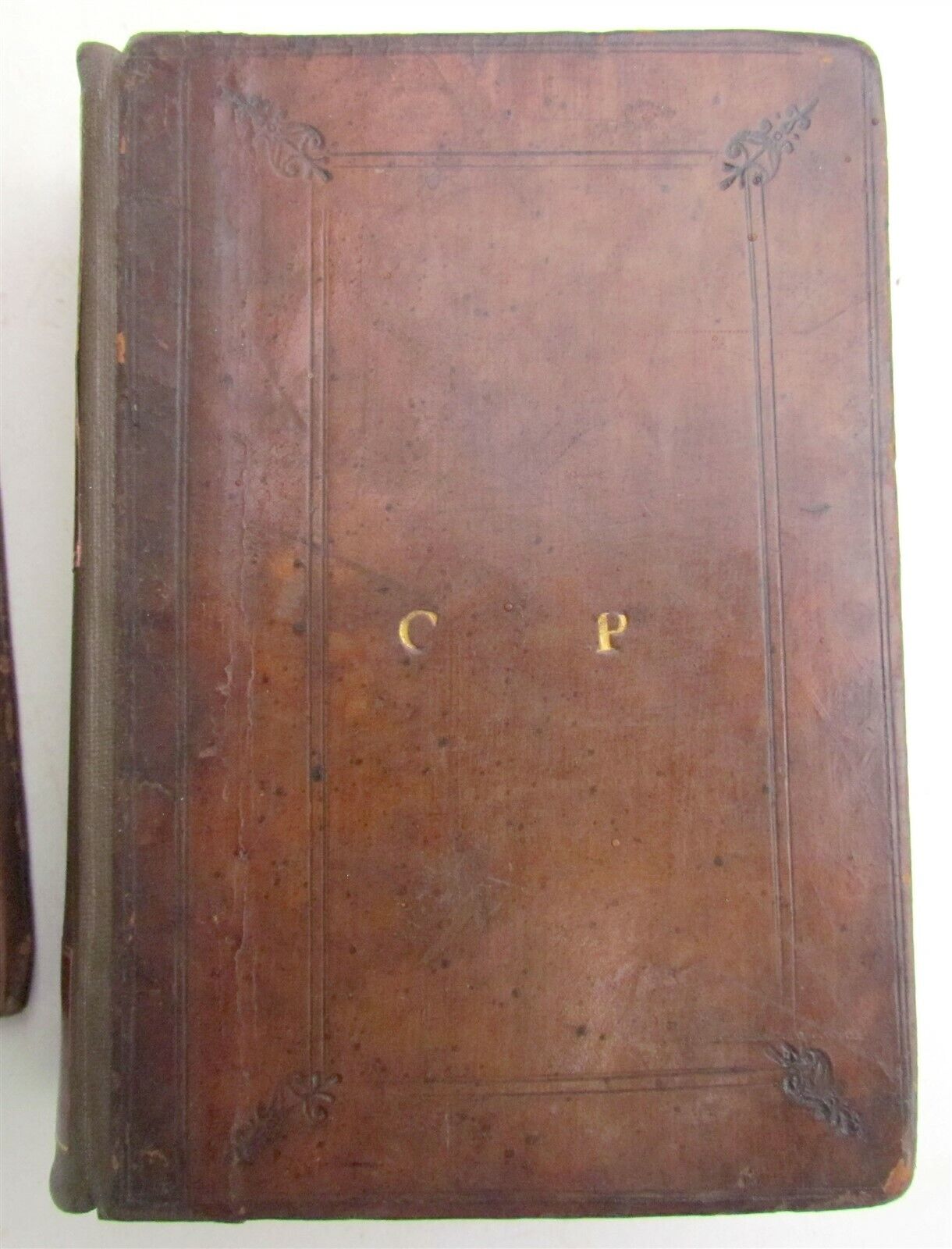 1579 PLUTARCH 3 VOLUMES PLUTARCHI CHAERONENSIS antique