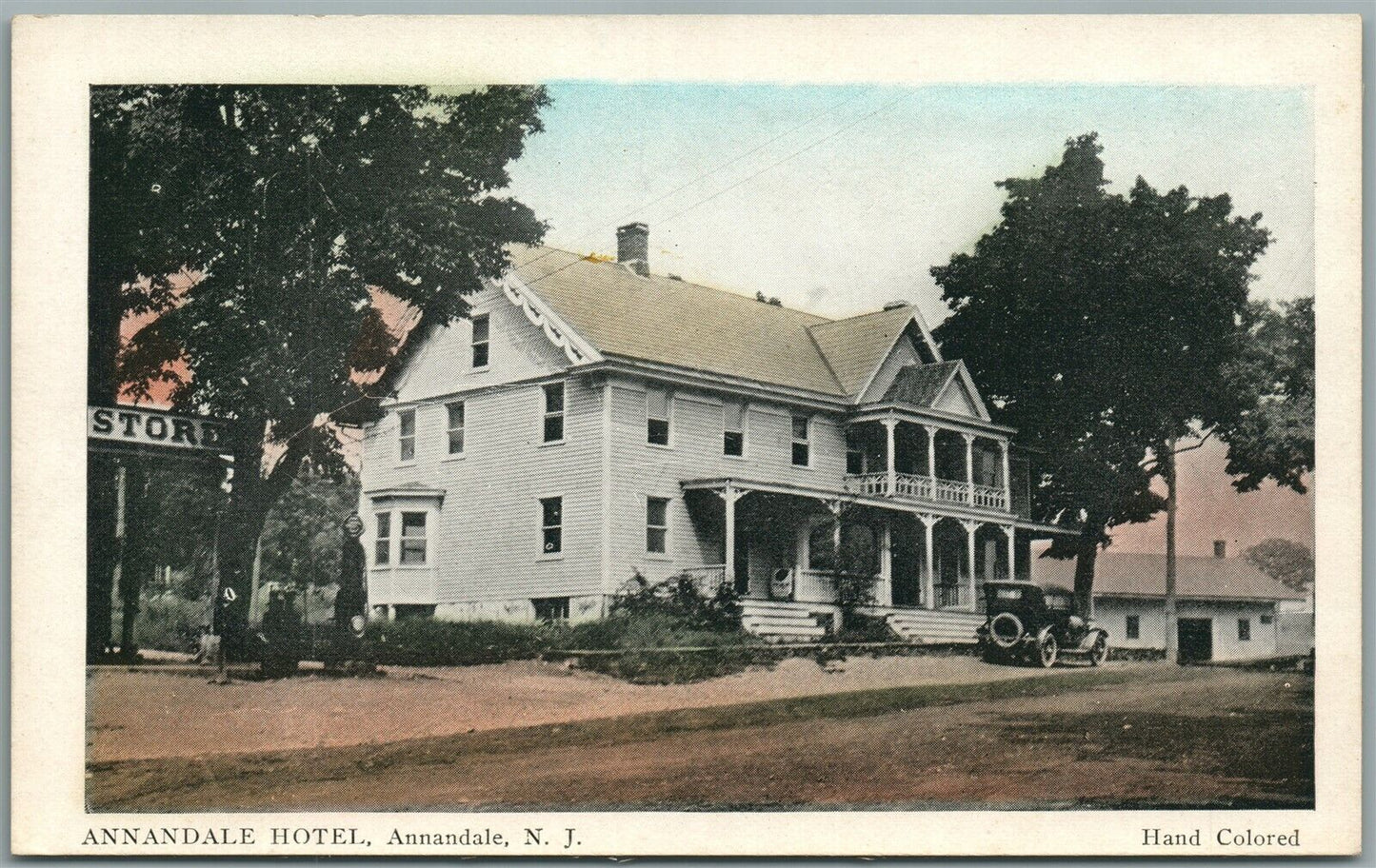 ANNANDALE NJ HOTEL ANTIQUE POSTCARD