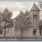 WASHINGTON NJ METHODIST CHURCH ANTIQUE POSTCARD