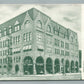 PLAINFIELD NJ POST OFFICE & BABCOCK BUILDING ANTIQUE POSTCARD